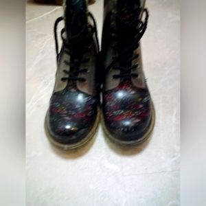 Floral Jelly Boots